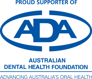 Proud Supporter of Australian Dental Health Foundation Advancing Australia's Oral Health Logo